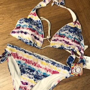 NWT OP 2 piece bikini bathing suit